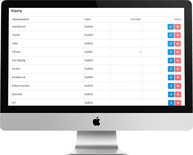 Shipping Methods